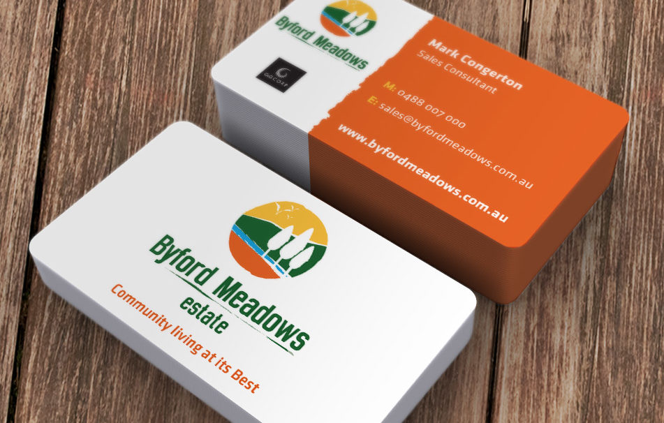 Byford Meadows Estate Business Cards Stationery
