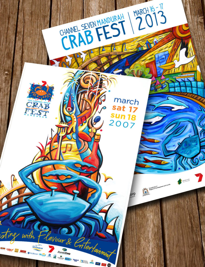 Crab Fest 2007 Promotional Posters