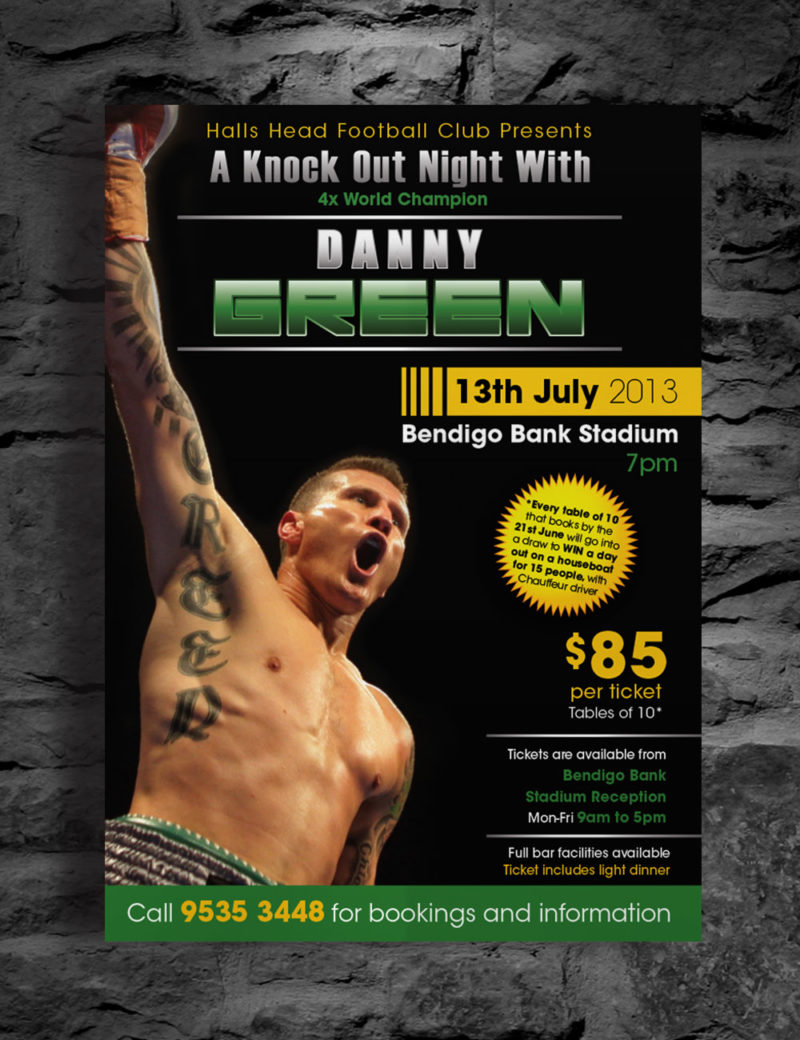 Danny Green Promotional Poster