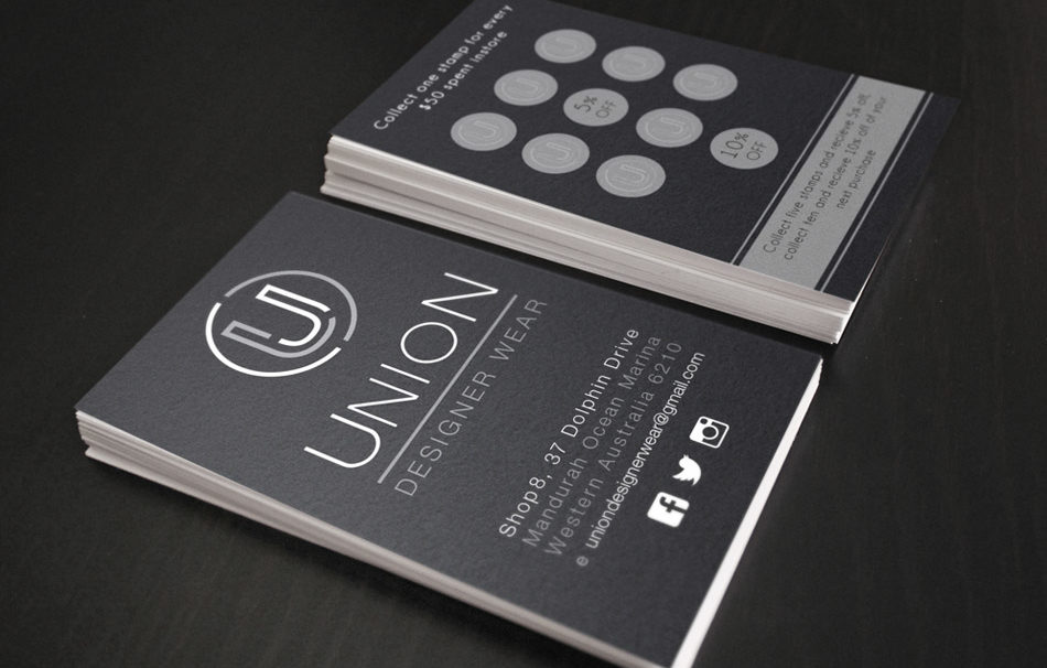 Union Business Cards Stationery